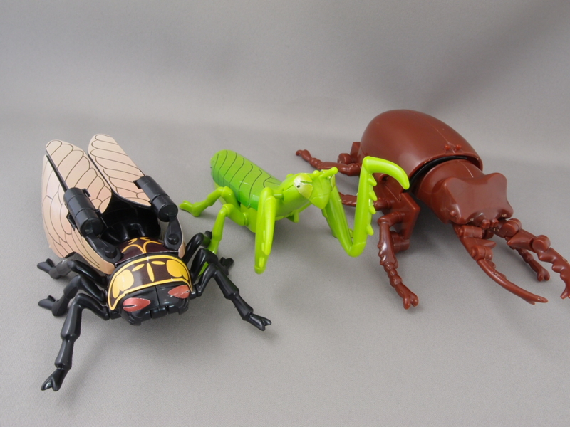 【中古】 カブト・クワガタ昆虫ガッタイダー 変身昆虫カブトクワガタ - 手取り13万だけどFDとか玩具とか