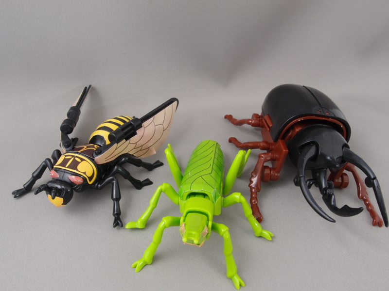 【中古】 カブト・クワガタ昆虫ガッタイダー 変身昆虫カブトクワガタ！ 新種捕獲 - 手取り13万だけどFDとか玩具とか
