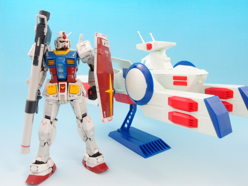 1/1200 ホワイトベース - 手取り13万だけどFDとか玩具とか