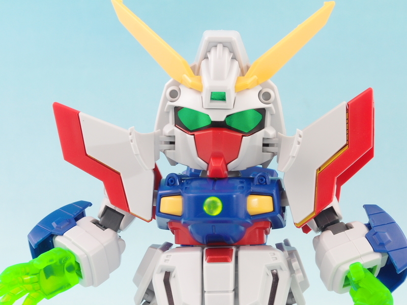 ☆BB戦士　シャイニングガンダム パチ組み BB戦士 シャイニングガンダム - 城西ドンガルドン