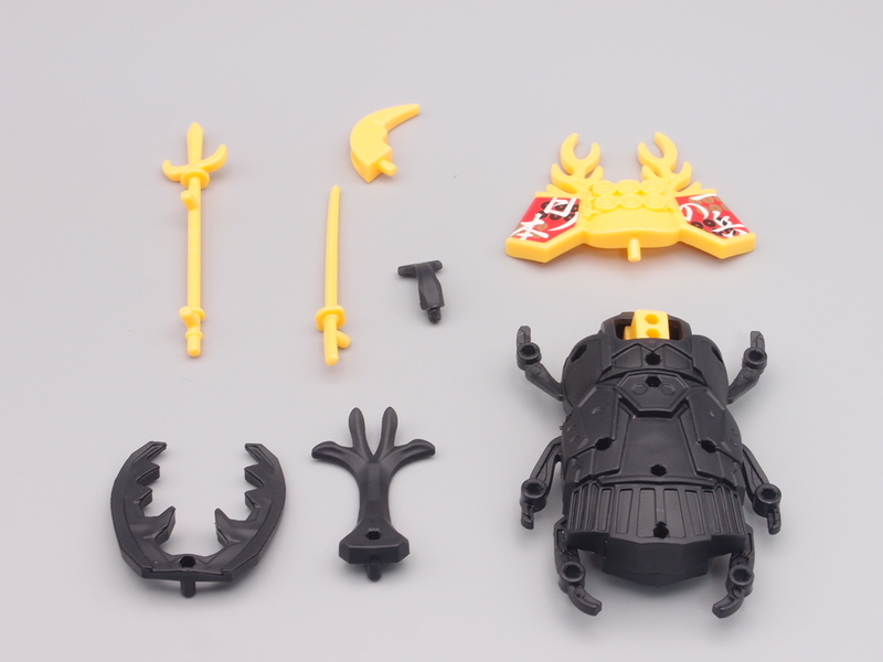 戦国カブトン＋ Expree]Hello Carbot Greenfarm & Kingdozer Set Movie Magic Troupe's