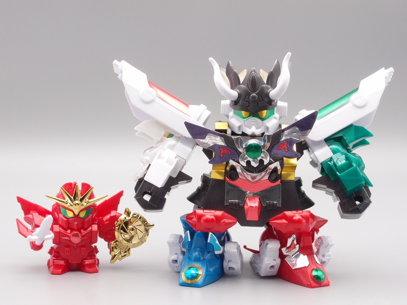 ガシャポン　SDガンダム　ガンジェネシスセット(汚れ& クラック有) BB戦士ガンジェネシスの素晴らしさ - 手取り13万だけどFDとか玩具とか
