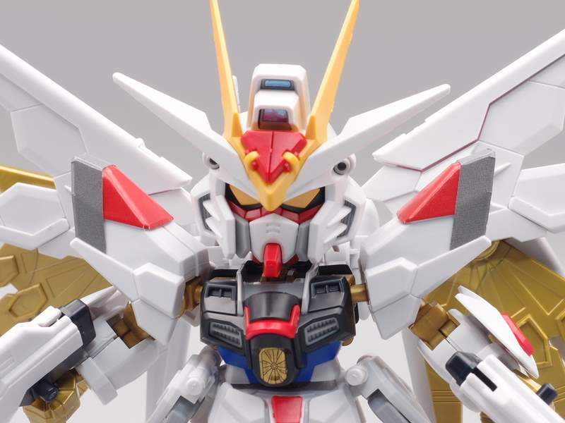ダ*イ様 MGSD フリーダム　SDCS マイティー　ストライクフリーダム　組み SDCS マイティーストライクフリーダムガンダム レビュー
