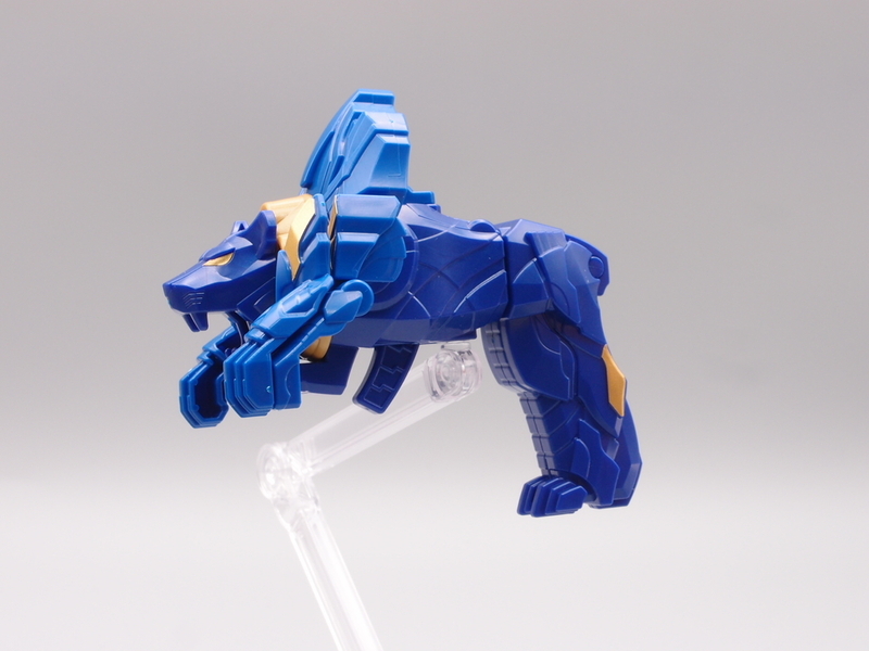 テガソード ミニプラ 全塗装 オリジナルカラーレオンバスター