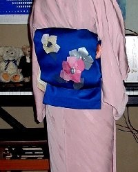 帯バック。