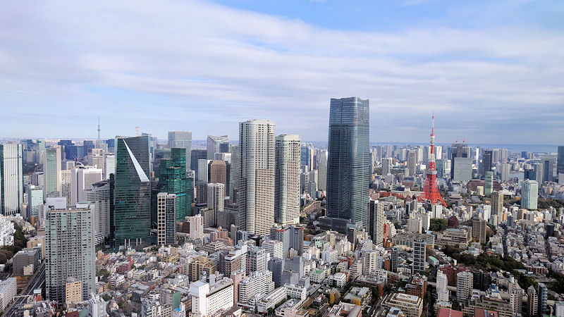 東京シティビュー（東京タワーとスカイツリー
