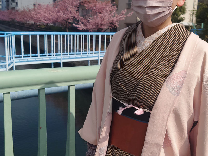 ポリエステル着物