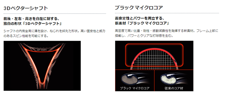 マイルドな薄ラケ！】ラケットインプレ！ YONEX VCORE PRO 100