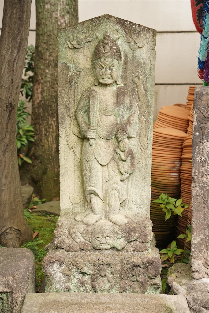 大円寺の三尸銘庚申塔など（文京区向丘1丁目）東京都23区の庚申塔 #206