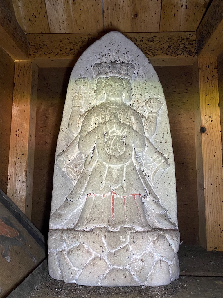 津軽地方の庚申塔 #150（弘前市紙漉沢・上皇宮） - 石仏石神を求めて