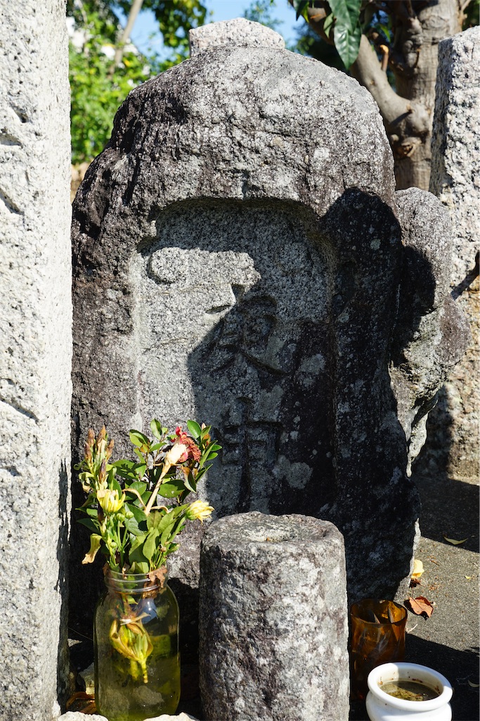 奈良県の庚申塔 #4（橿原市四条町・地蔵尊） - 石仏石神を求めて