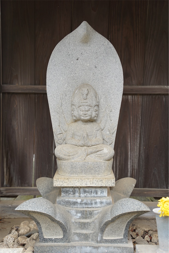 東光寺の田の神さぁ群と「鬼の念仏」石像などを拝見（目黒区八雲1丁目