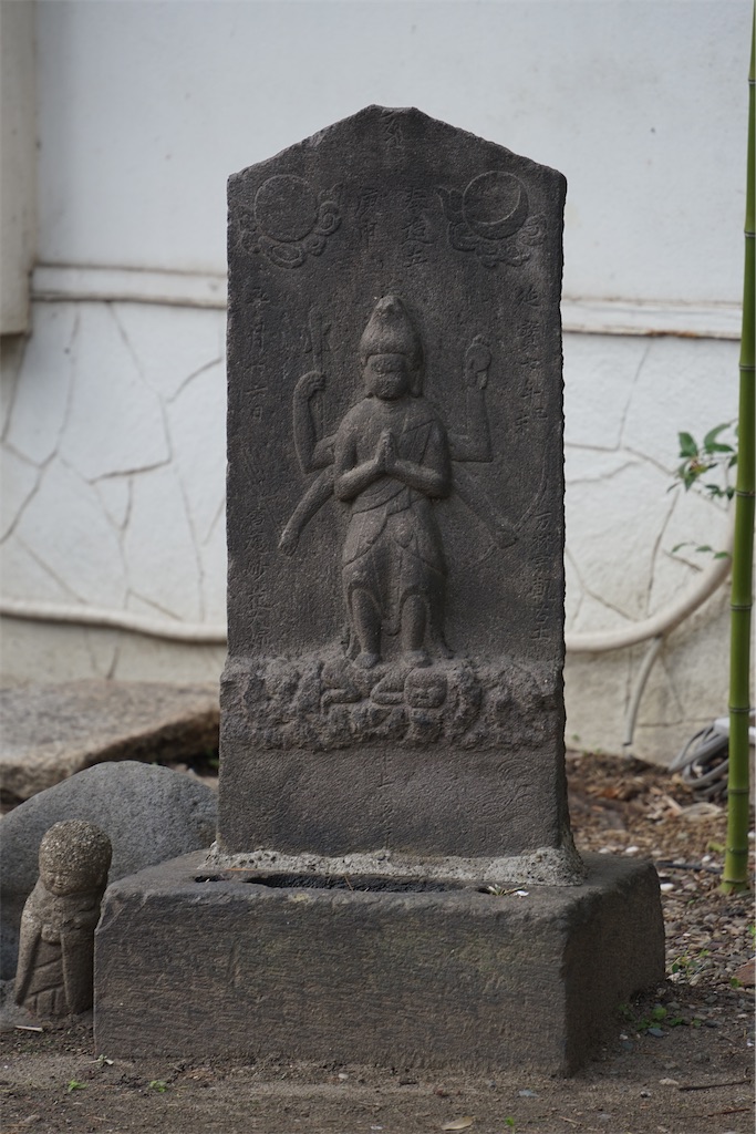 浅草寺銭塚地蔵堂の庚申塔群（台東区浅草2丁目）東京23区の庚申塔 #421