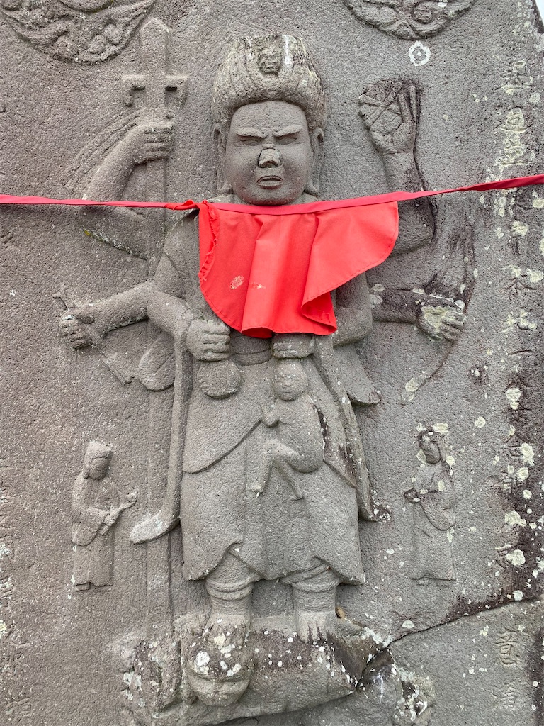 弥陀堂霊園の庚申塔と子安観音（袖ケ浦市横田）千葉県の庚申塔 #50