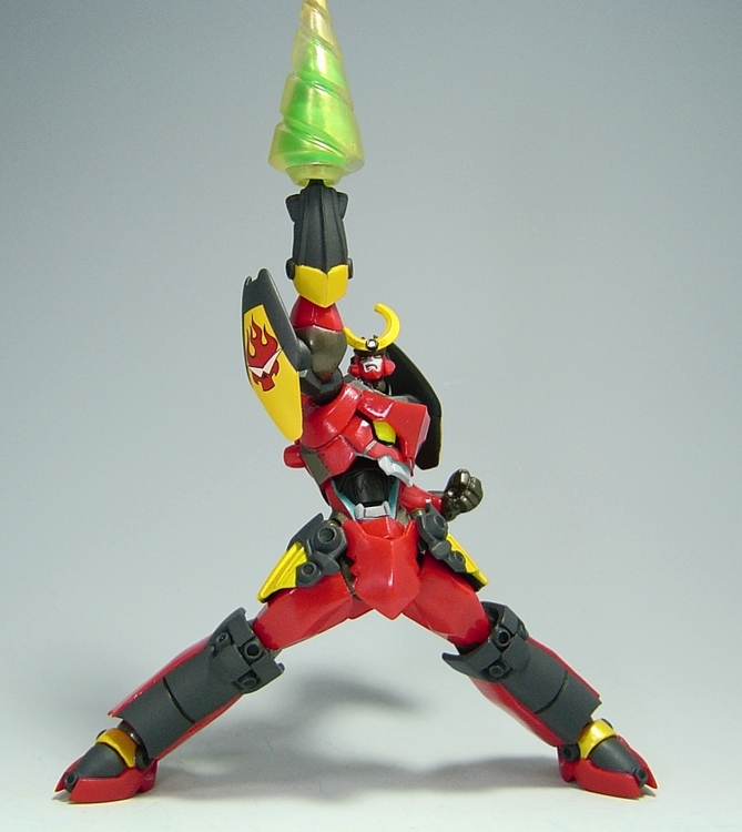 リボルテックヤマグチ・グレンラガン（ワンフェス大先行版） - 仏の顔