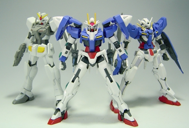 バンダイ HG 1/144 ダブルオーガンダム - 仏の顔も3℃まで