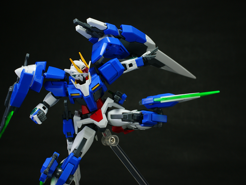 バンダイ HG 1/144 ダブルオーガンダムセブンソード/G - 仏の顔も3℃まで