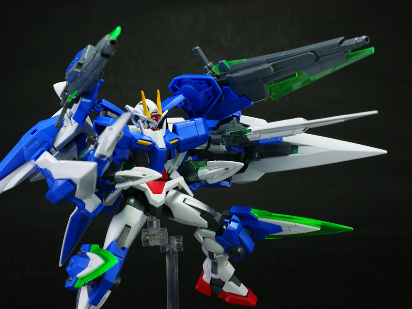 バンダイ HG 1/144 ダブルオーガンダムセブンソード/G - 仏の顔も3℃まで