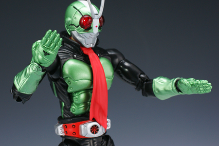 バンダイ S.H.フィギュアーツ 仮面ライダー2号 (THE FIRST) - 仏の顔も