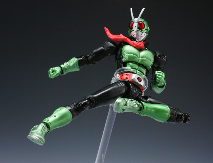 バンダイ S.H.フィギュアーツ 仮面ライダー2号 (THE FIRST) - 仏の顔も