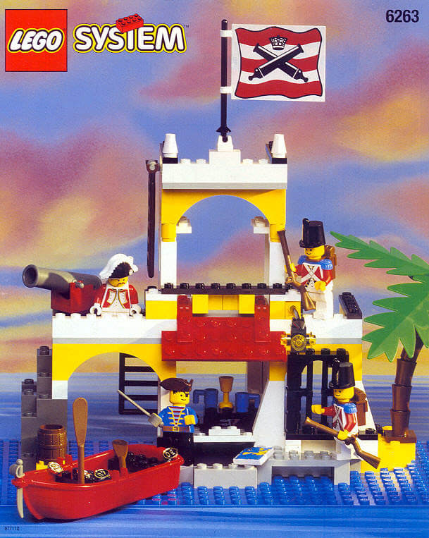 ☆LEGO #6263総督のとりでをリメイクしてみました～ｗｗ