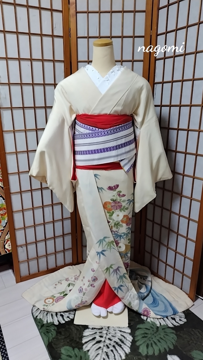 芸妓裾引き帯 正絹 丸帯 全通 柳結び 【公式通販】