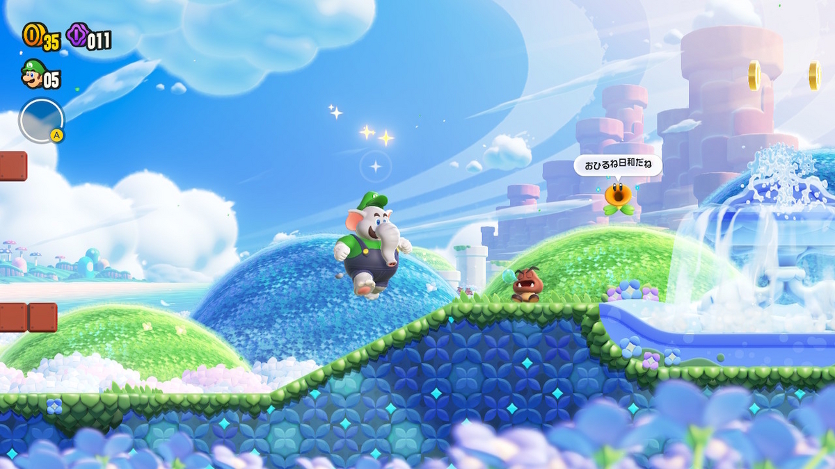 Super Mario Bros Wonder - Yoshi 4 Players All Bosses ＋