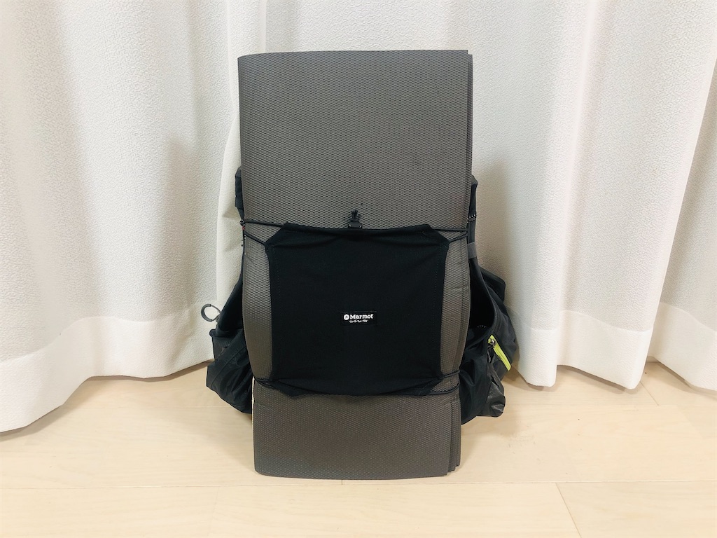 ULなテント泊のザックにも使用可能なパーゴワークス ラッシュ5Rの使用