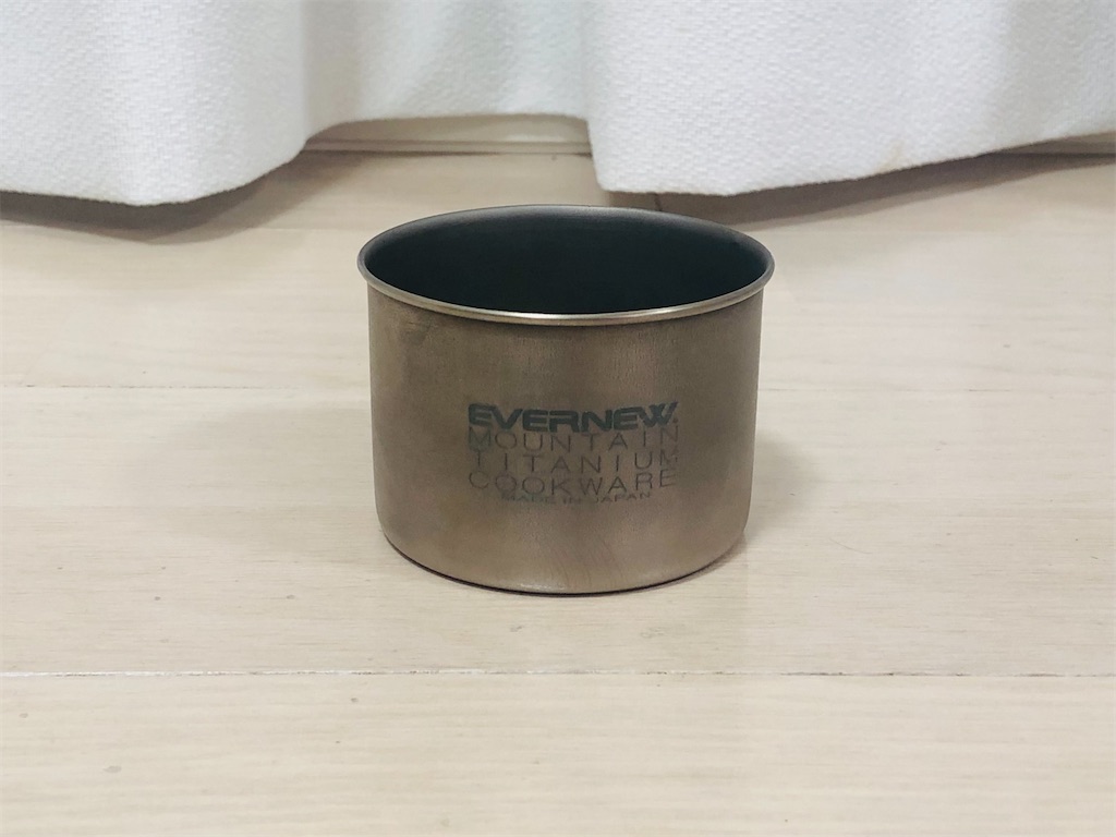 超軽量でコンパクトなクッカー エバニューのTi220 NH Demitasse