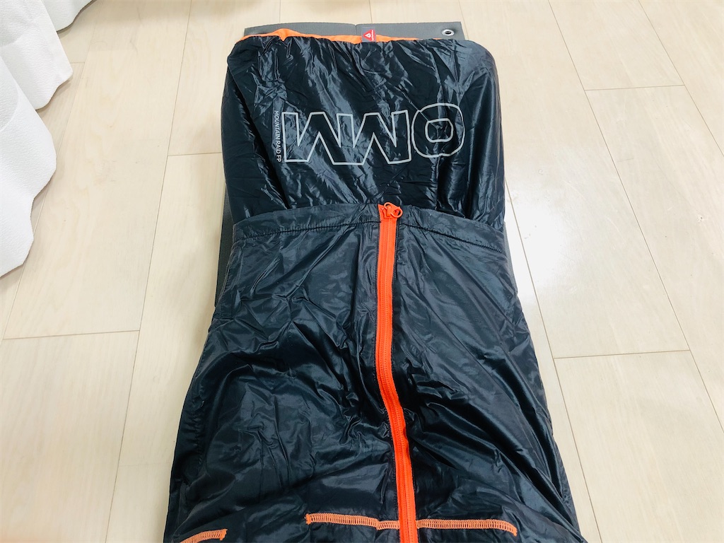 シュラフに変身可能なアイテム OMMのMountain Raid FootPodの シュラフに変身可能なアイテム OMMのMountain Raid FootPodの