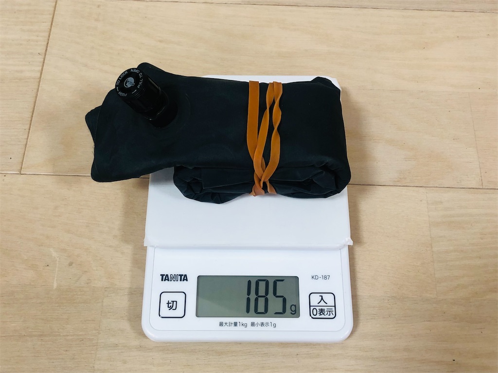 圧倒的に小さなエアマット クライミットのイナーシャ オゾン UL