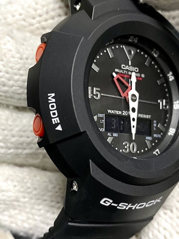 G-SHOCK AWG-M520-1AJF 電波ソーラー メンズ ブラック