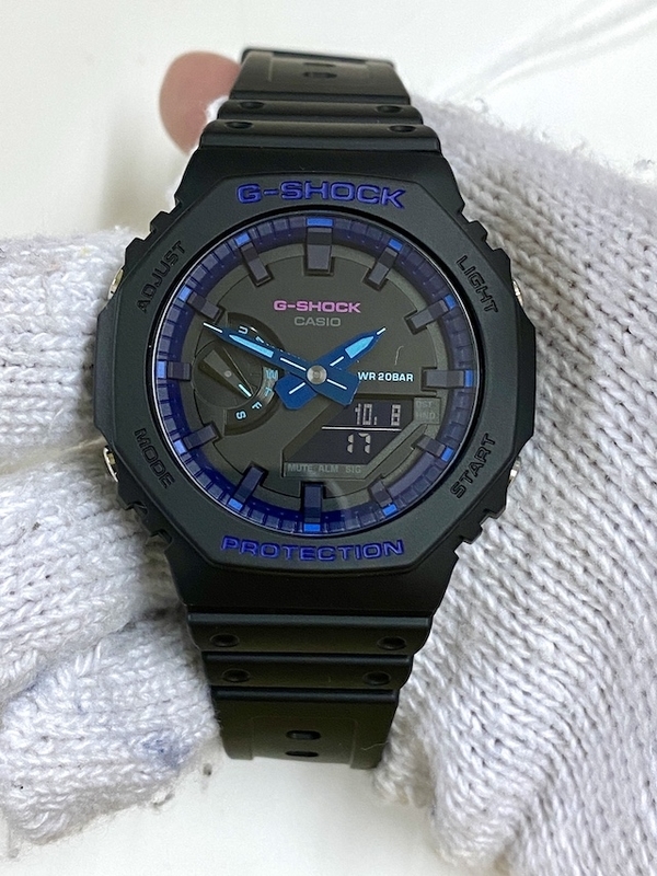 定番の冬ギフト CASIO G-SHOCK GA-2100VB-1AJF ジーショック - 腕時計(デジタル)