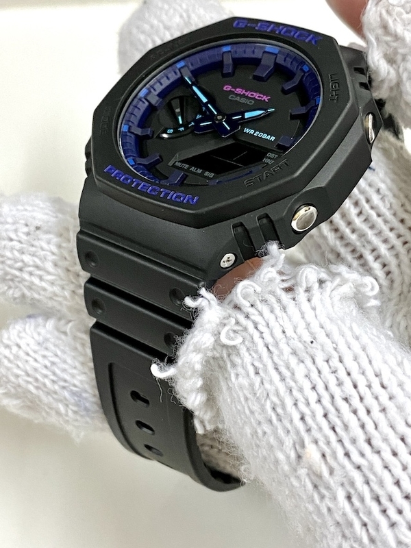 定番の冬ギフト CASIO G-SHOCK GA-2100VB-1AJF ジーショック - 腕時計(デジタル)