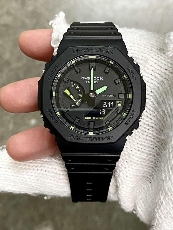 G-SHOCK  カシオーク　ブラック×グリーン