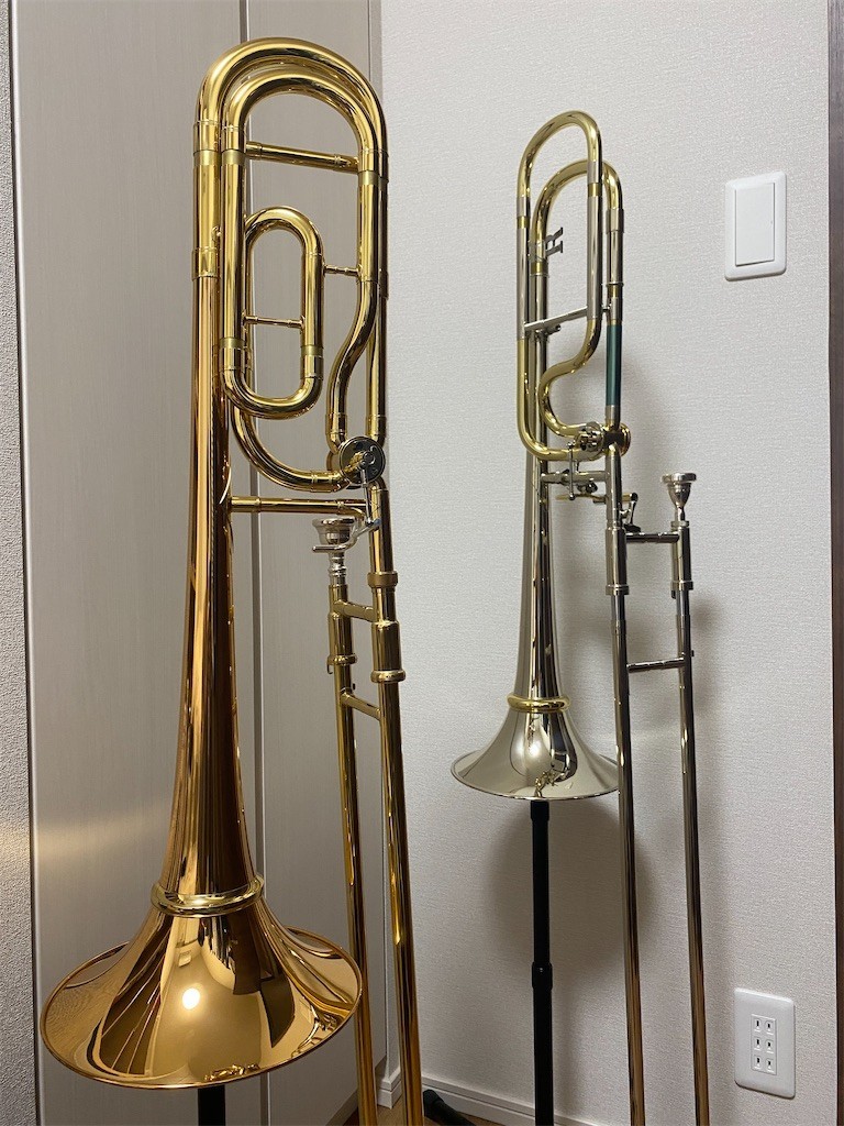 YAMAHA ヤマハ トロンボーン YSL-823GD 中川英二郎 ベルカット 中川英二郎氏選定品】ヤマハ トロンボーン YSL-823GD