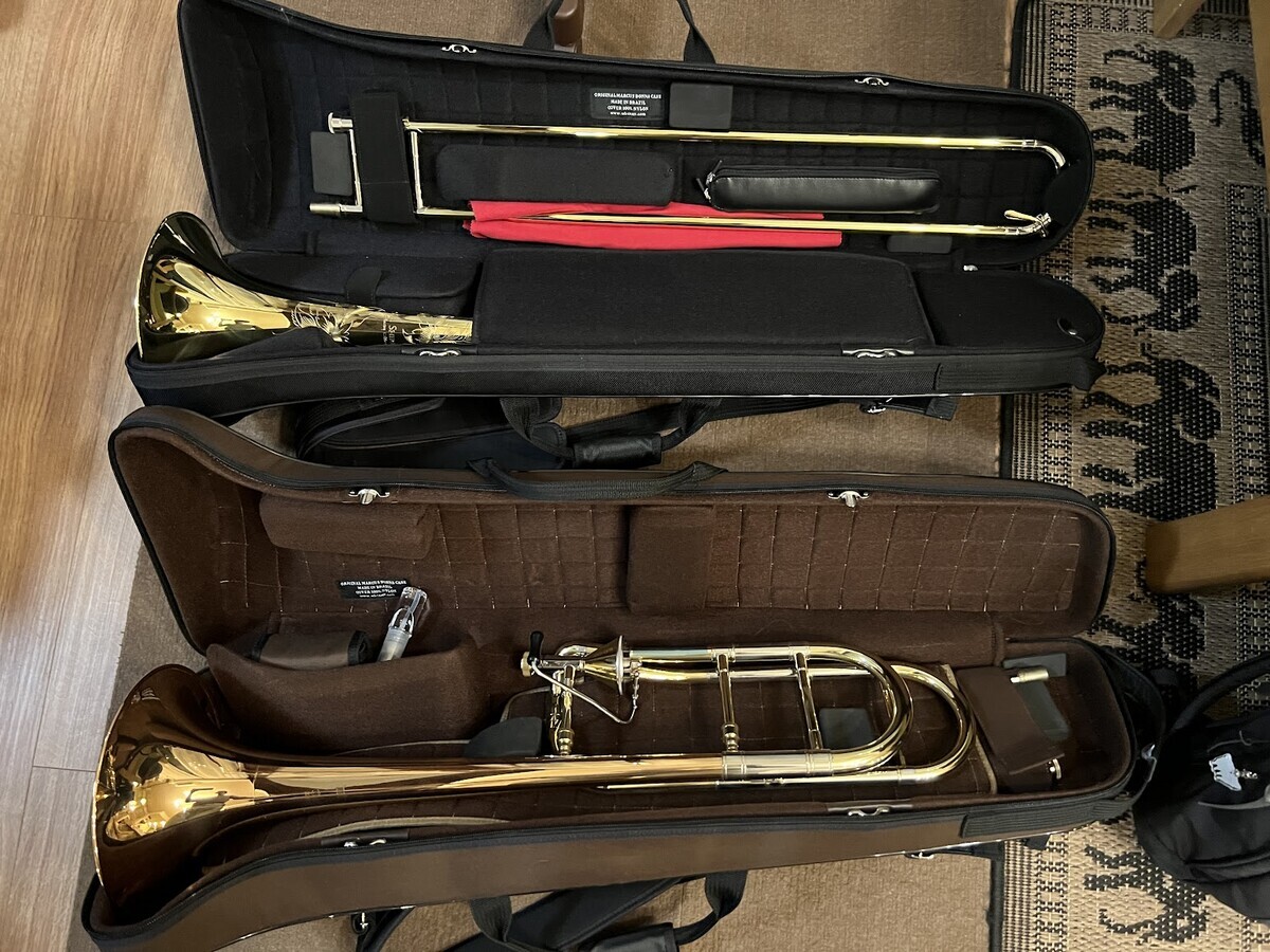 Marcus Bonna Jazz model Baby - トロンボーンって何ですか？難しいです！