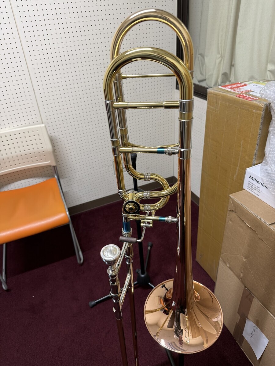 Rath R3のスクリューベル化とGlanz Trombone レッドブラスベル