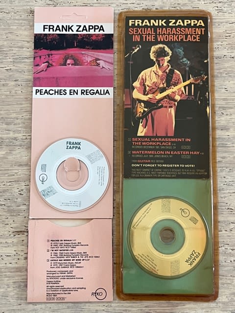 Peaches en Regalia」Frank Zappa 1969年 - 失われたメディア