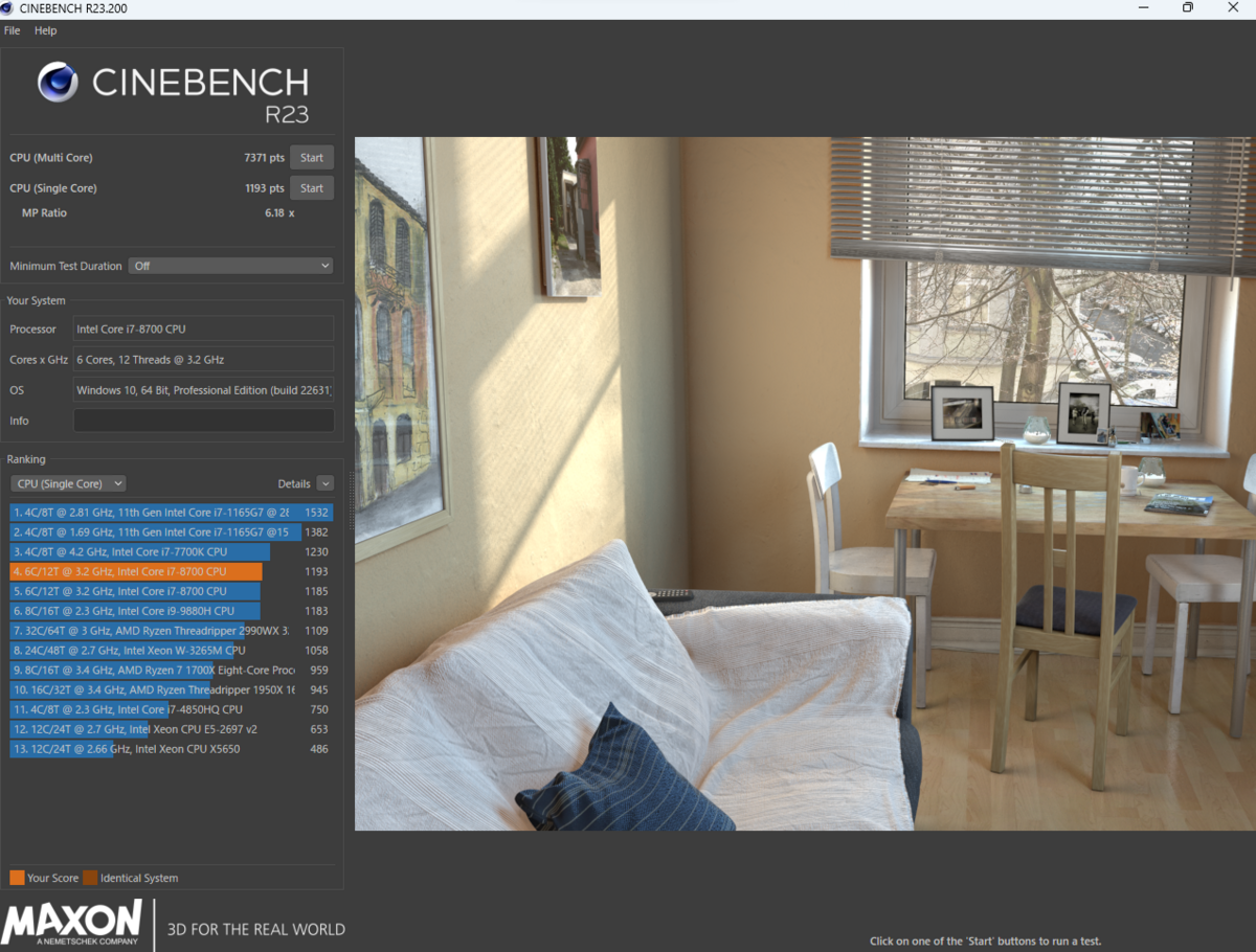 Cinebench R23