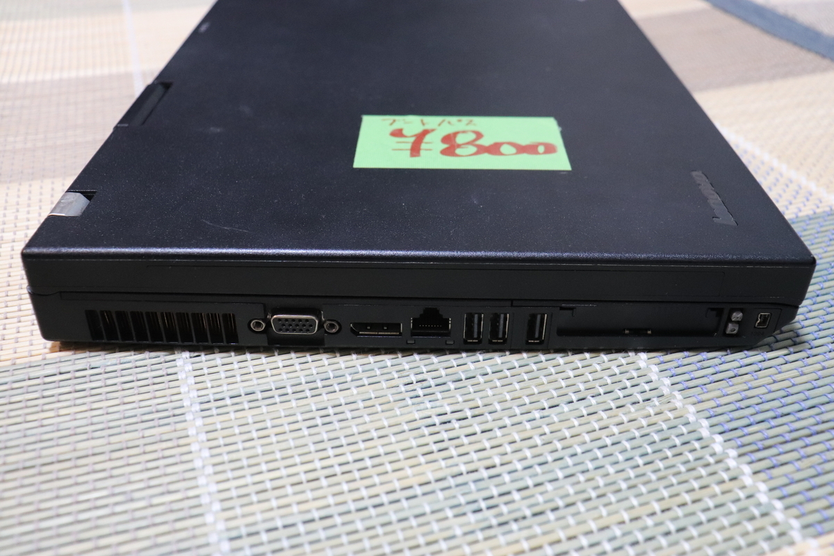 800円のノートPC「ThinkPad R500」を動作確認① - なかやんブログ