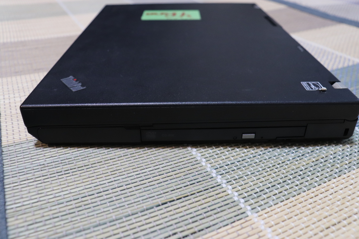 800円のノートPC「ThinkPad R500」を動作確認① - なかやんブログ