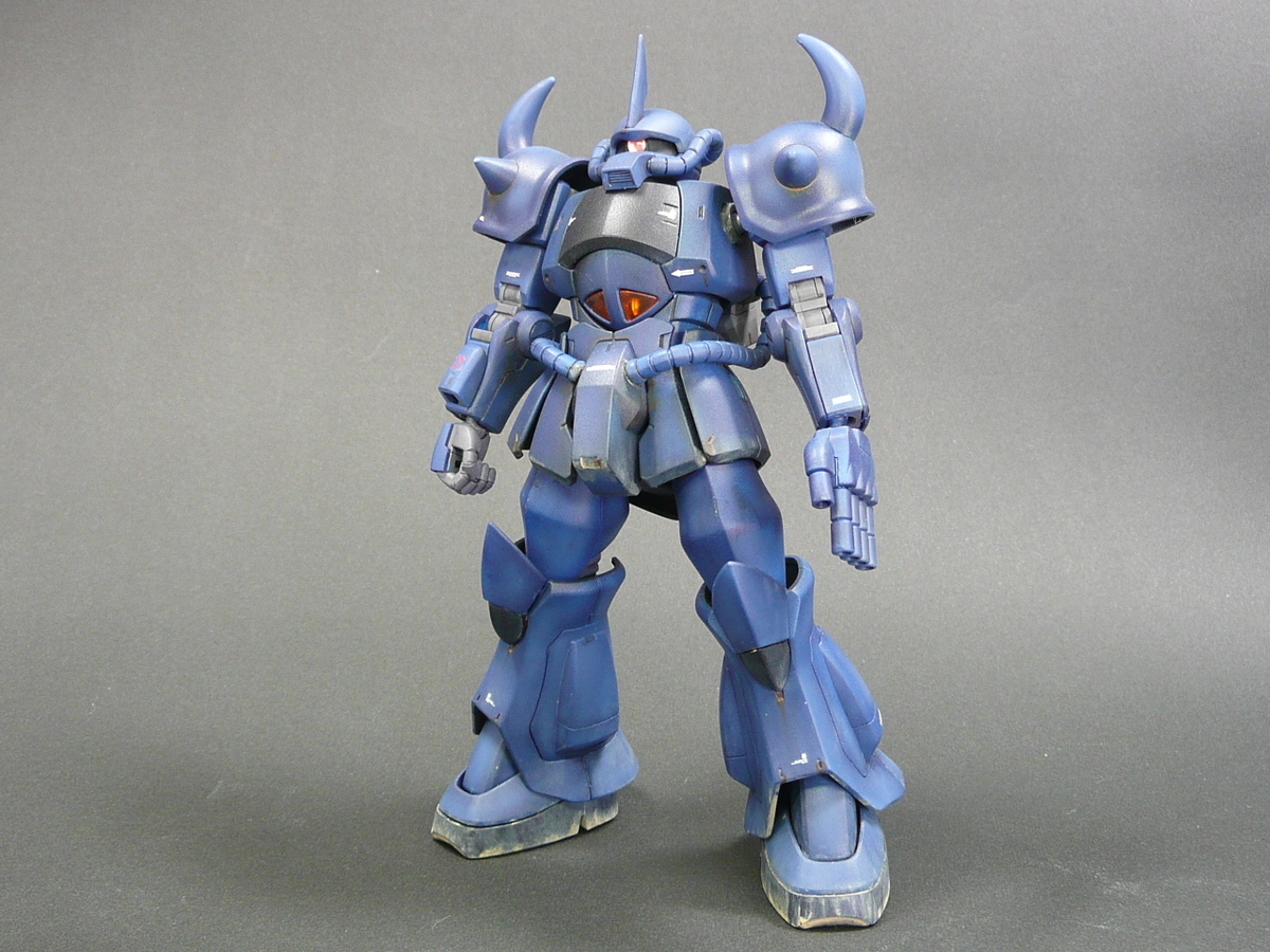 【HGグフ製作記6】完成写真編！ザクとは違うのだよザクとは！ - ガンプラやるﾄﾞｫ～！