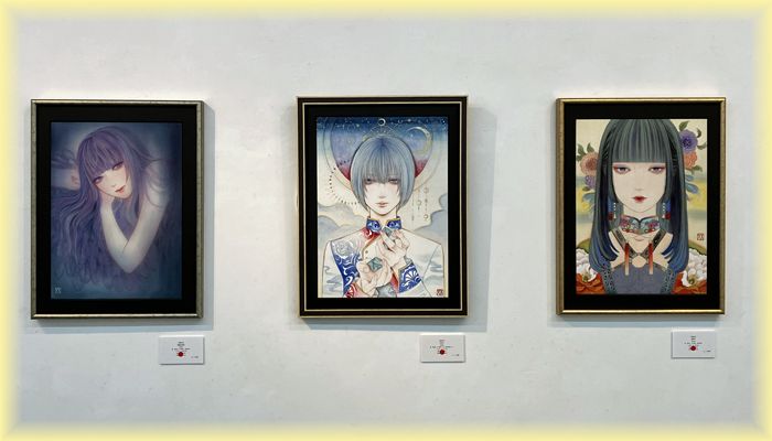 安藤朱里 個展「密やかな熱」in SUNABAギャラリー - ピンぼけブログ館II