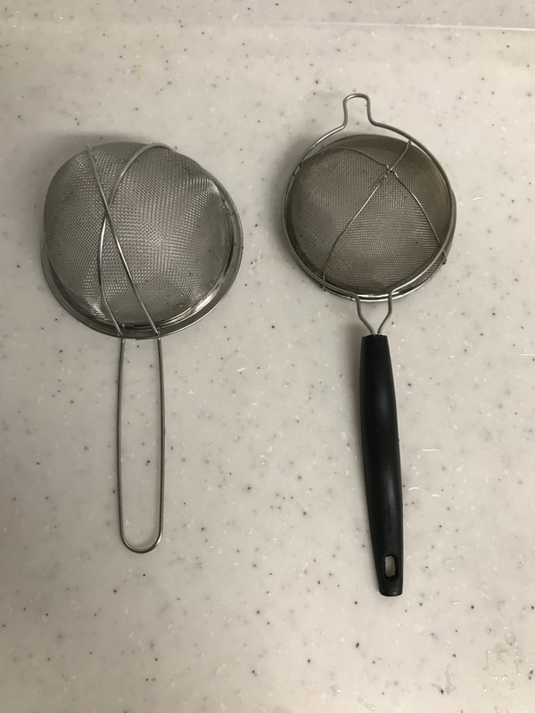 茶こし代わりに買ったモノ 無印良品似 ステンレスのシンプルデザイン ダイソー 100均 買い替え ミニマリスト 子持ちズボラ主婦なま子のブログ