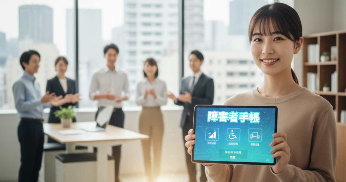 障害者手帳は会社から配慮を受けるためのパスポート