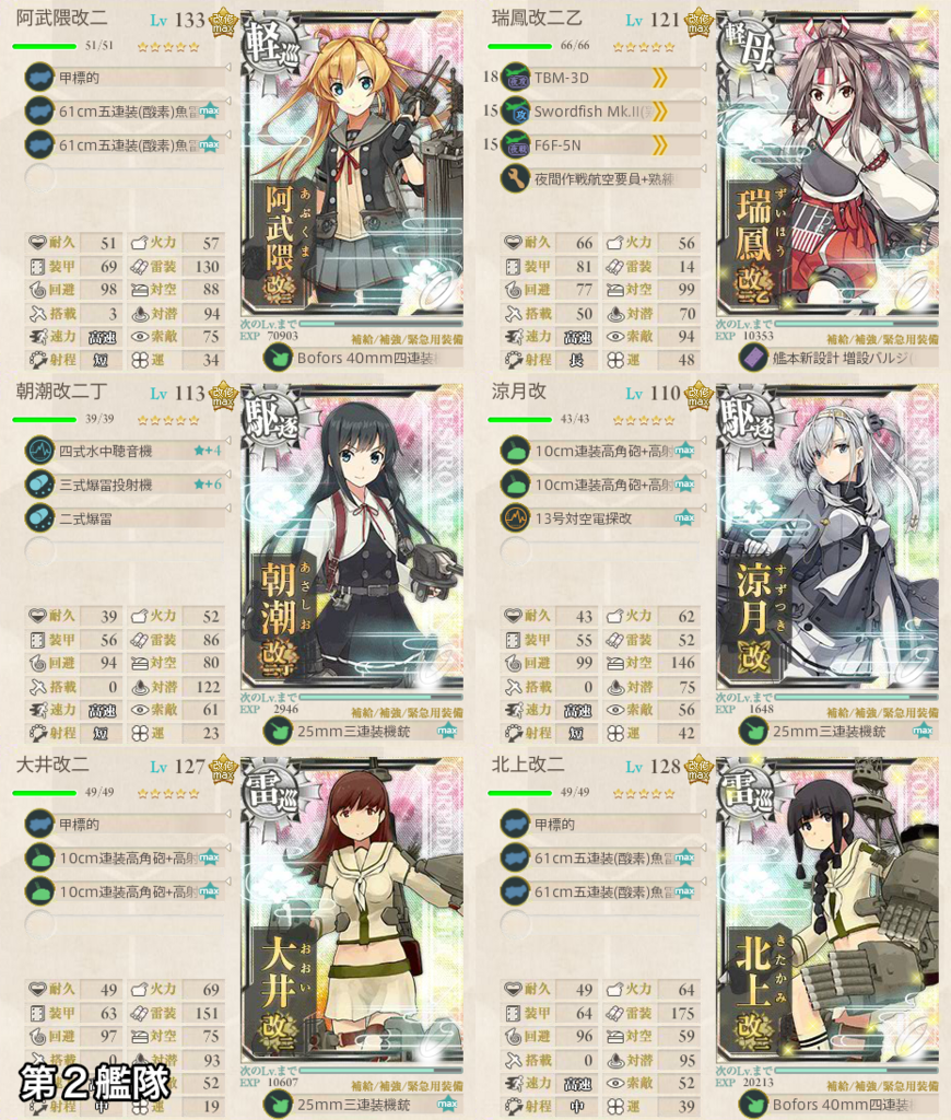 18年冬イベント E 7 暁の水平線に勝利を その3 深海鶴棲姫戦 名無し提督の艦これ日誌