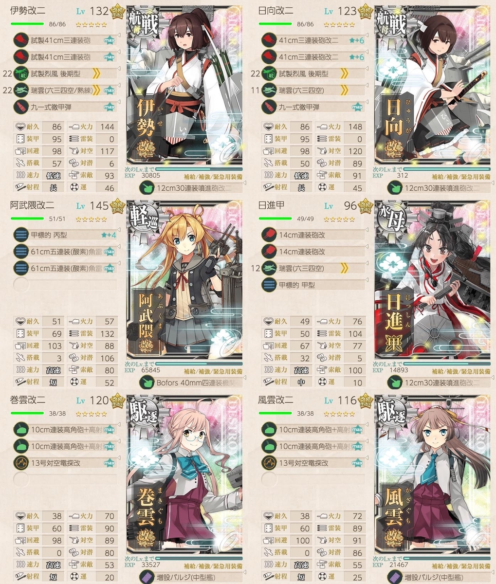 日向改二任務まとめ 名無し提督の艦これ日誌 日向改二任務まとめ 名無し提督の艦これ日誌