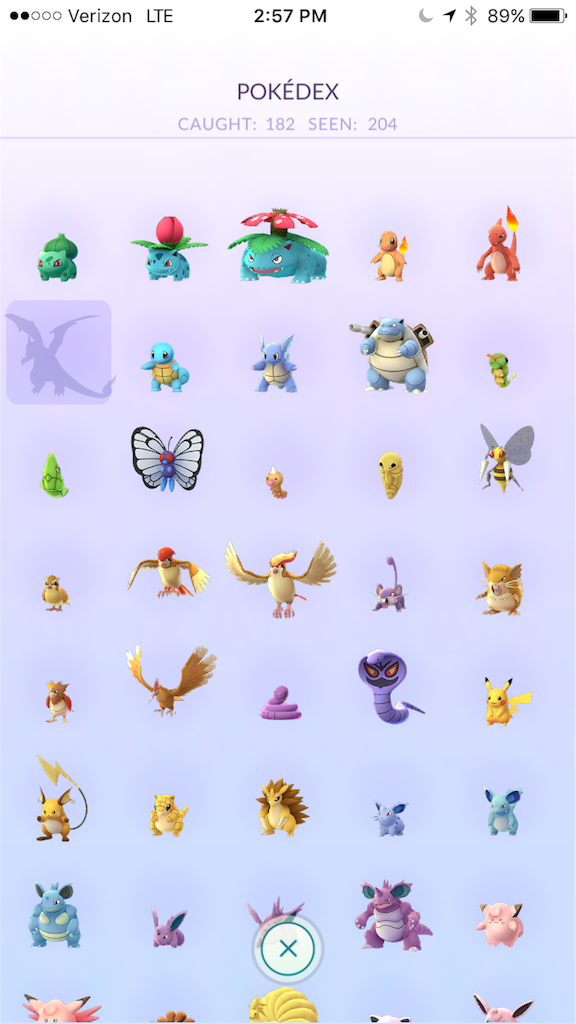 気がついたらポケモンgoを始めて１年が経過していました Rioの日記