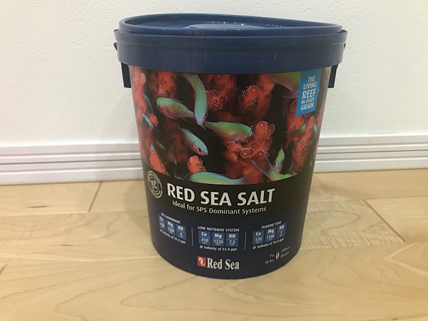 レッドシーソルト RED SEA SALT レッドシーソルト】を購入 - クマノミから始めた